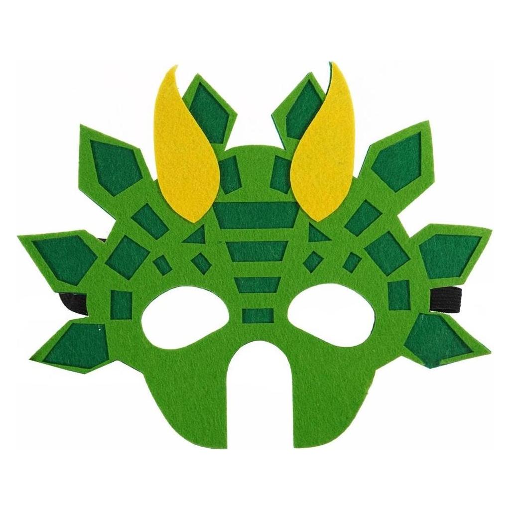 Teka Tiermaske aus Filz - Dinosaurier (47996303)