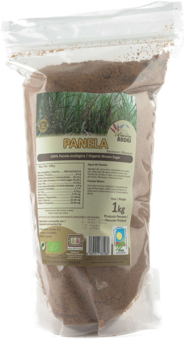 El Oro De Los Andes Panela 1 Kg