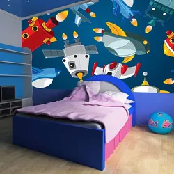 VLIESTAPETE Blau 400/309 cm