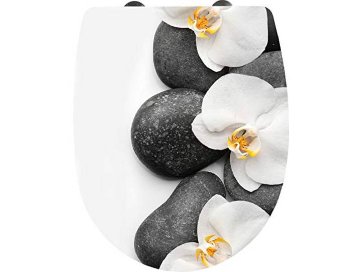 Cornat WC-Sitz Orchidee – Ansprechendes Design – Toilettensitz