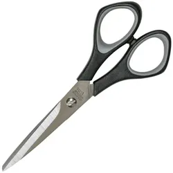 HEYDA Bastelschere »Soft-Touch« 14 cm silber
