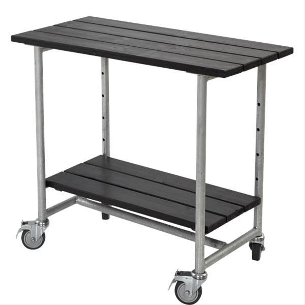 Plus Pflanztisch Urban schwarz 100x50x90cm rechteckig