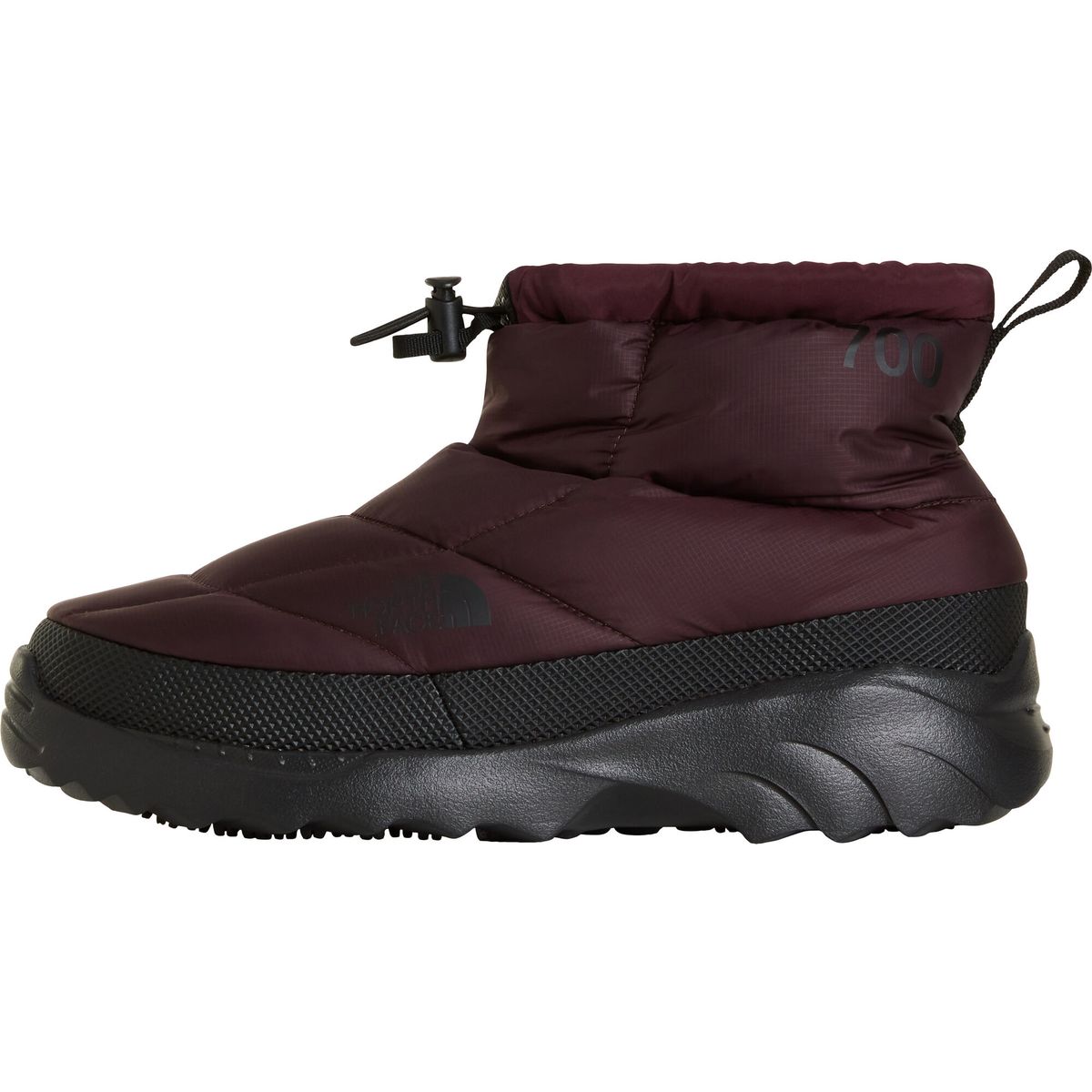 The North Face Nuptse Traction Chukka deep burgundy/tnf black (051) 4 NF0A8DAA051-4