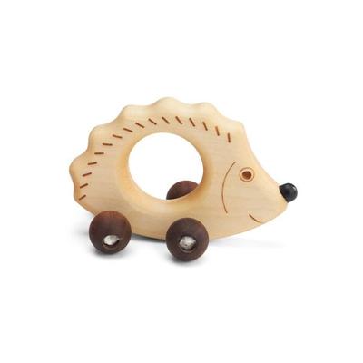 Pfingstweid - Greifling Igel Andi aus Ahorn mit Nussbaum Kugeln, Holz