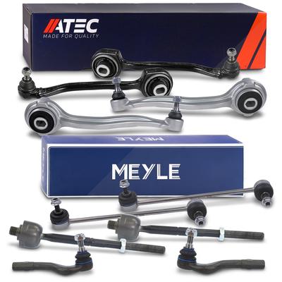 Atec Querlenker-Satz 10-tlg. inkl. MEYLE Fahrwerksteile vorne [Hersteller-Nr. 40986945] für Mercedes-Benz
