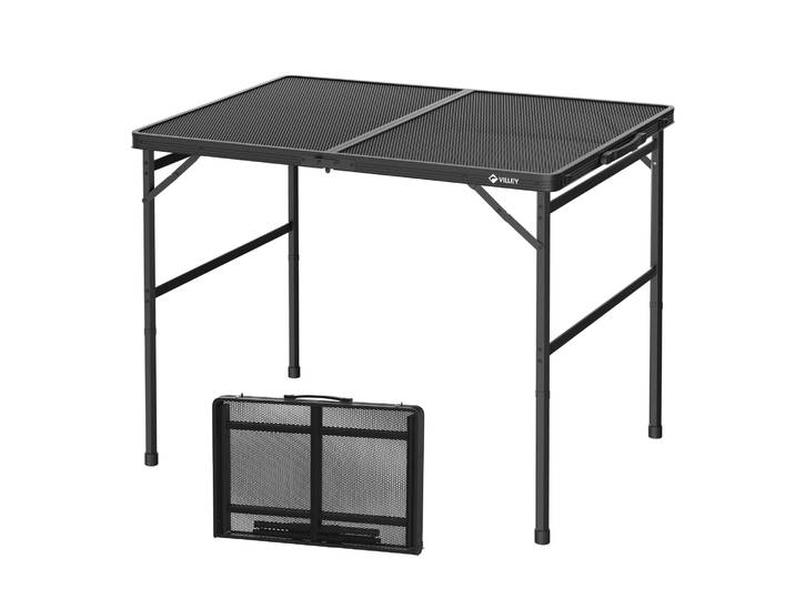 Villey Table pliante extérieure chaise Camping en alliage d'aluminium barbecue Table de pique-nique Table pliante étanche bureau
