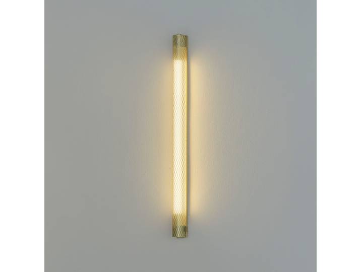 Radent Wandleuchte, messingfarben, H. 70 cm, G13 - GEJST - Wohnzimmer - Metall - Einflammig