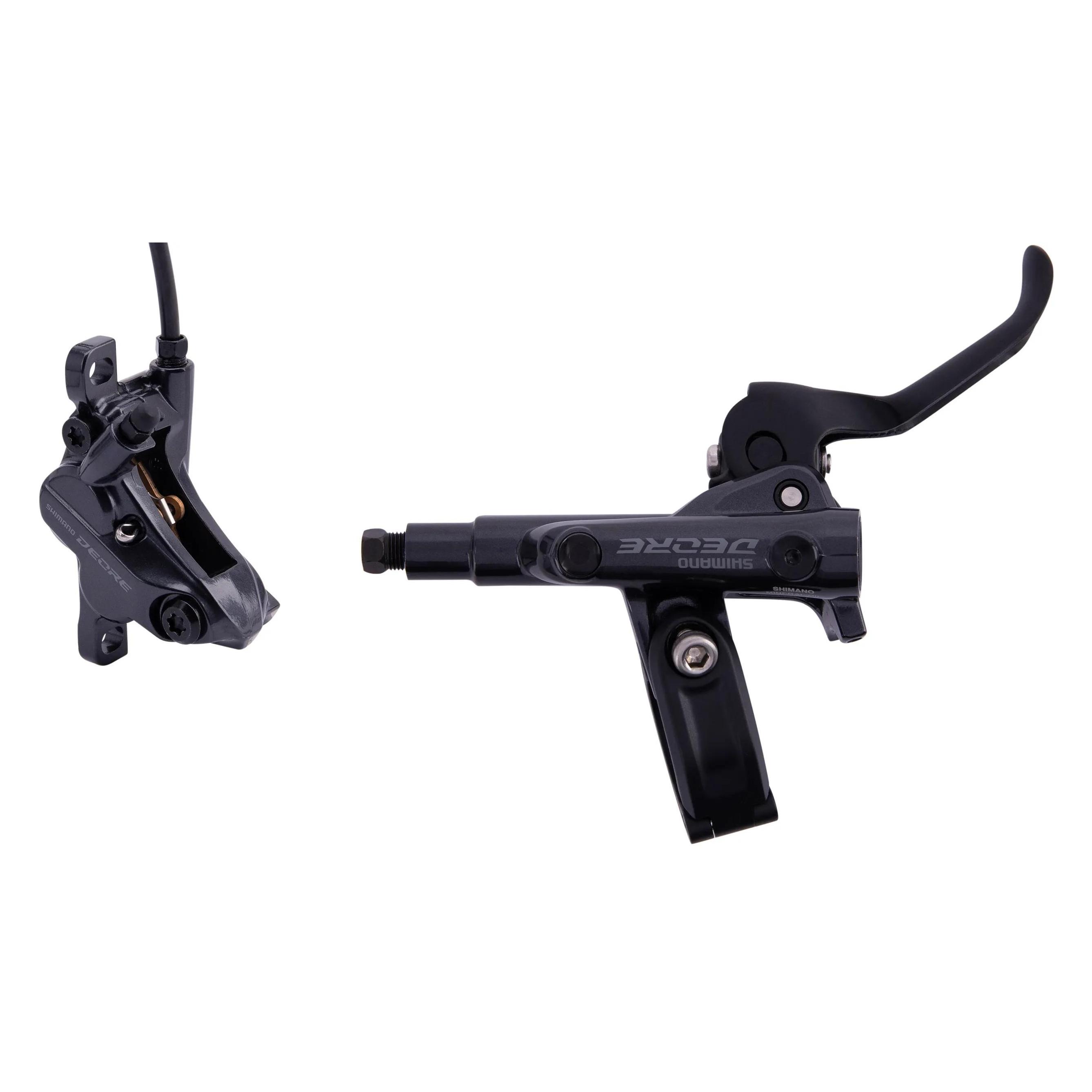Shimano BR-M6120 & BL-M6100 Scheibenbremse Einheitsgrösse (Hinterradbremse, Bremshebel, Bremssattel, 4) (EM61201JRRXMA170)