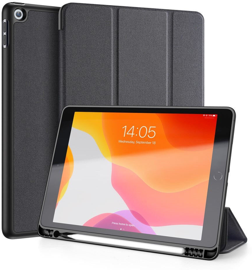 iPad 10.2" (2021 / 2020 / 2019) Cover - DUX DUCIS DOMO Series Quality Case - Sort