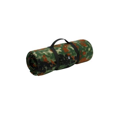 Schal BRANDIT "Brandit Accessoires Fleecedecke", Herren, Gr. onesize, grün (flecktarn), Polyester, unifarben, Modetücher Schal