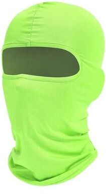 Uplifted Goods Breathable Outdoor Cycling Full Face Mask For Men And Women Sports green