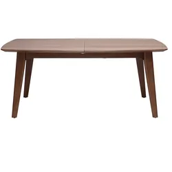 Design-Esstisch ausziehbar Nussbaum L180-230 FIFTIES