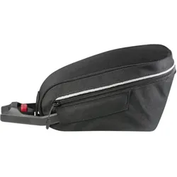 KLICKfix Contour Evo Light Satteltasche inkl. Contour Sattel Adapter schwarz
