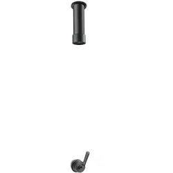 JEE-O soho 03 Decken-Duschkombination, hammercoated schwarz matt, 700-6432 700-6432