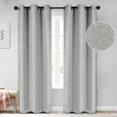 Superior Jaxon Washable Room Darkening Curtains, Set of 2 Panels