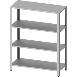 Stalgast Regal ECO mit glatten Böden 1200x500x1800 mm, Selbstmontage