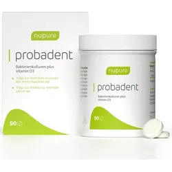 NUPURE probadent Probiotikum Mundflora lemon Lut. 90 St