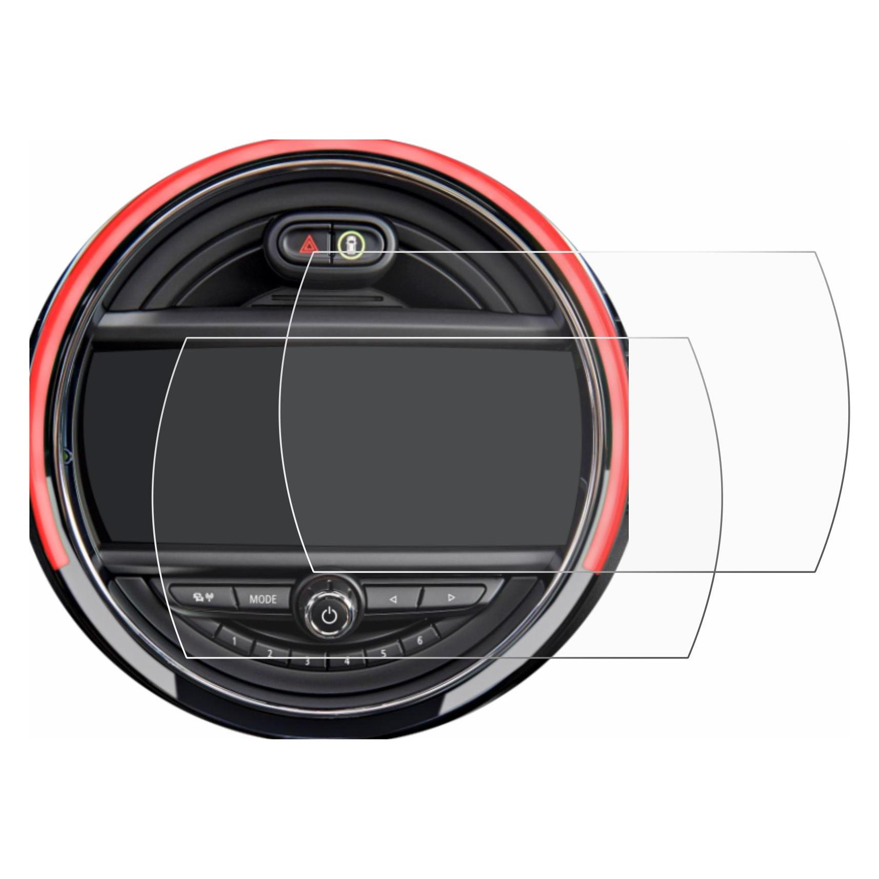 ScreenLeaf Schutzfolie für Mini Cooper R56 (6.5") Displayschutz Display Schutz Folie Klar Transparent (6114232)