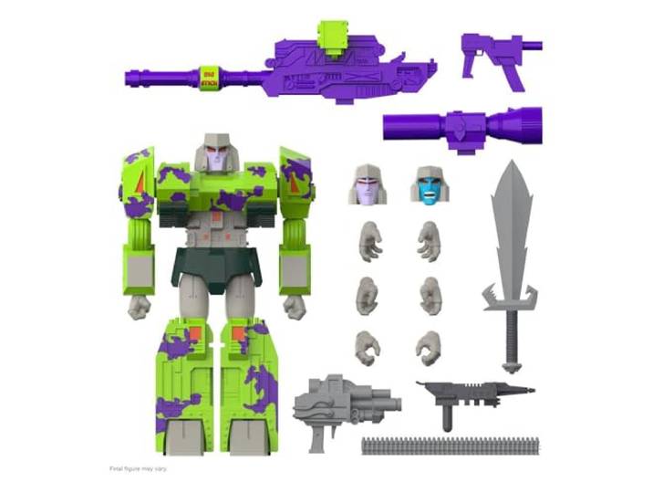 Super7 Transformers Ultimates Megatron figuur, 18 cm