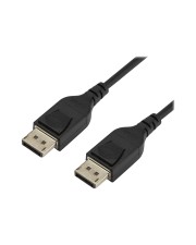 StarTech.com 1m 3.3ft DisplayPort 1.4 Cable VESA Certified 8K- DP DisplayPort-Kabel M eingerastet bis M 1 m 8K Unterstützung Schwarz (DP14MM1M)