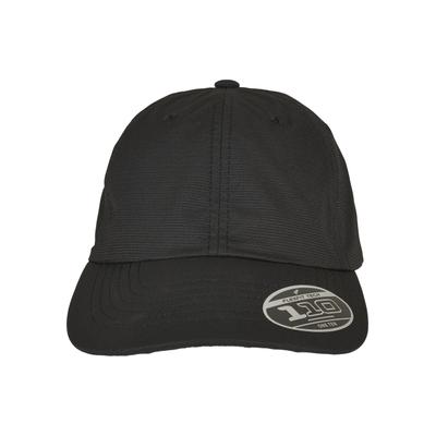 Flex Cap FLEXFIT "Flexfit Cap 110 Flexfit PACKABLE ALPHA CAP", Gr. onesize, schwarz, 95% Polyester, 5% Elasthan, unifarben, Caps
