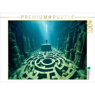 CALVENDO Puzzle Verlorenes Labyrinth | 1000 Teile Lege-Größe 64x48cm Foto-Puzzle für glückliche Stunden