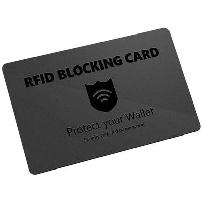 Nero RFID NFC Blocker Karte EMEA-33700001 Schwarz 1 St.