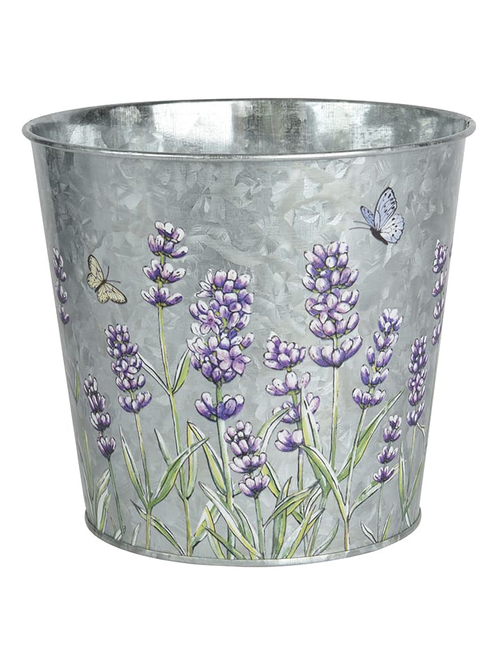 Kaeming Pflanzkübel in Silber - (H)11,5 x Ø 13,3 cm - onesize