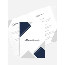 Menükarten Geburtstag selbst gestalten mit Spruch und Fotos im Onlinedesigner bei Meine-Kartenmanufaktur.de