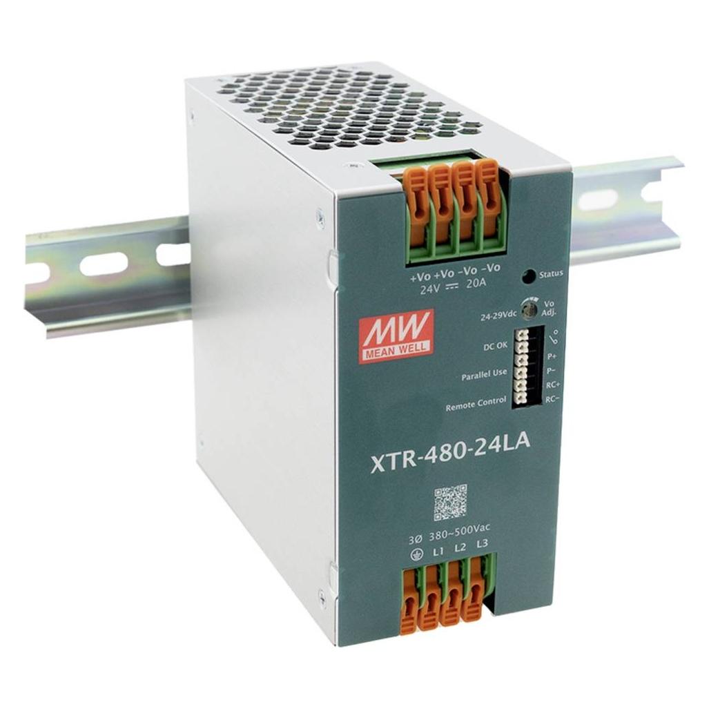 MeanWell MEAN WELL XTR-480-24LA Hutschienen-Netzteil (DIN-Rail) 480 W (XTR-480-24LA)