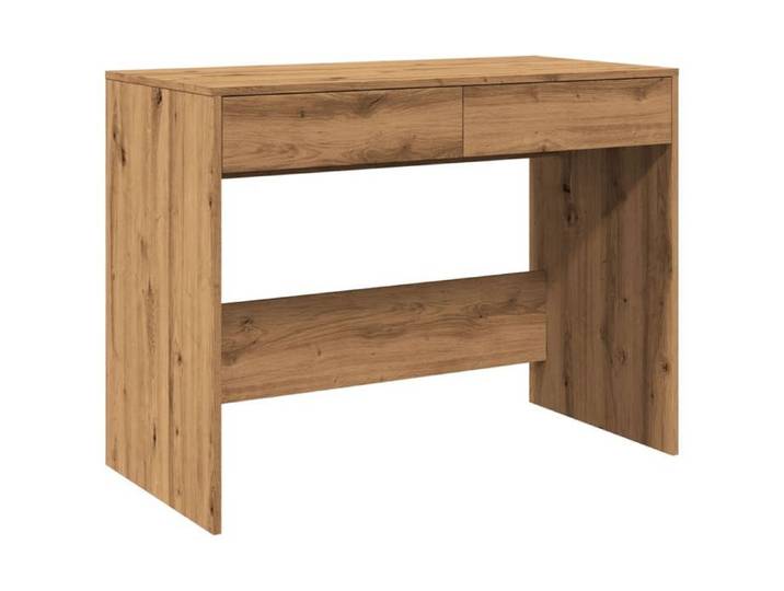 SALE 2025 Bureau à Domicile - MOOD - Bureau chêne artisanal - 101x50x76 5 cm - Bois d'ingénierie Chill5967784