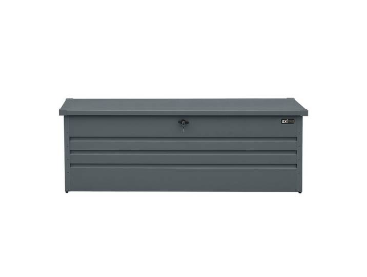 KISSENBOX METALL GRAU