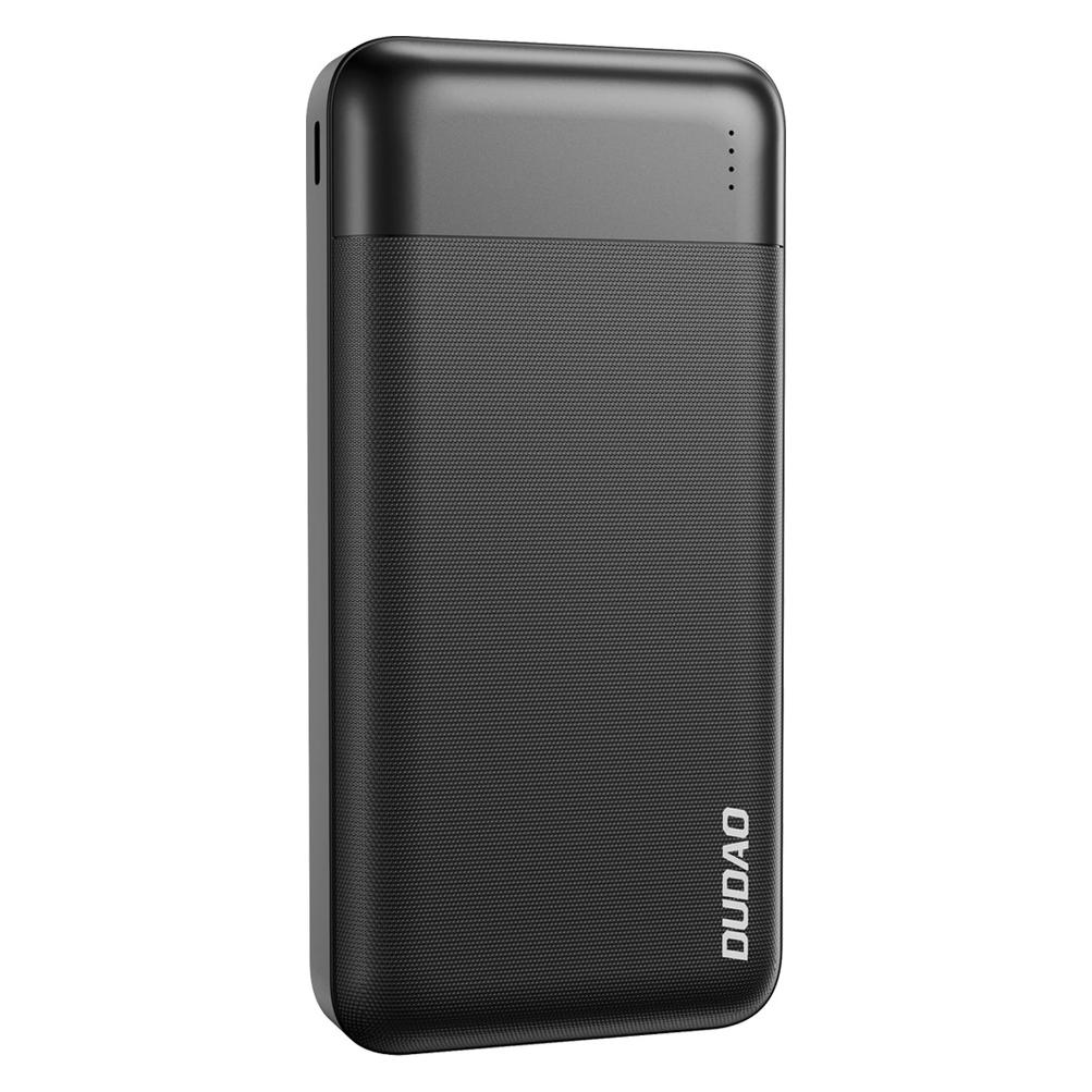 Dudao Powerbank K18-1W 10000mAh USB-A / USB-C / Micro USB - black (10000 mAh, 10 W, 37 Wh) (K18-1W black)