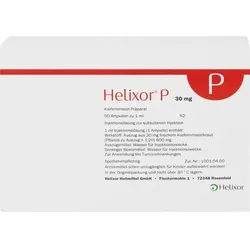HELIXOR P Ampullen 30 mg 50 St