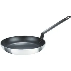 Bratpfanne GSW "Gastro Lyoner Alu", silber, H:4,5cm Ø:28cm, Pfannen, Bratpfanne, Gastro-Qualität, Teflon Select Antihaft-Versiegelung, Induktion