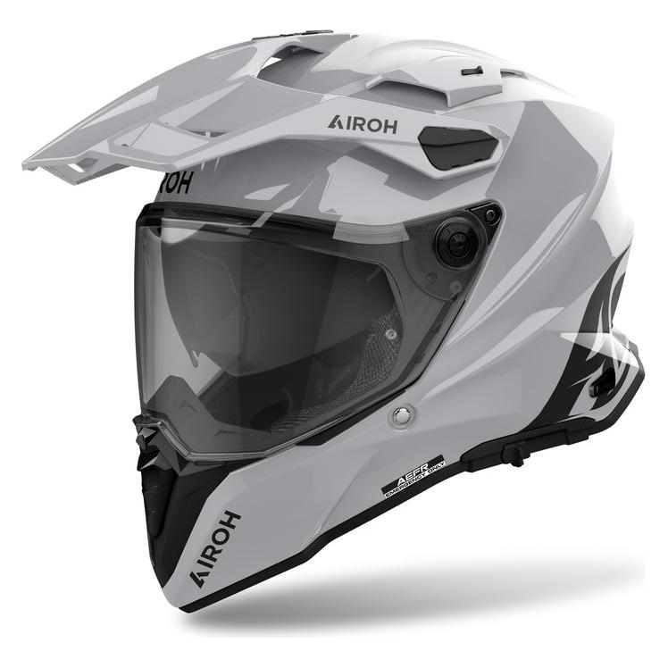 Airoh Commander 2 Color Cement Grey Gloss Helm (S) (60103192)