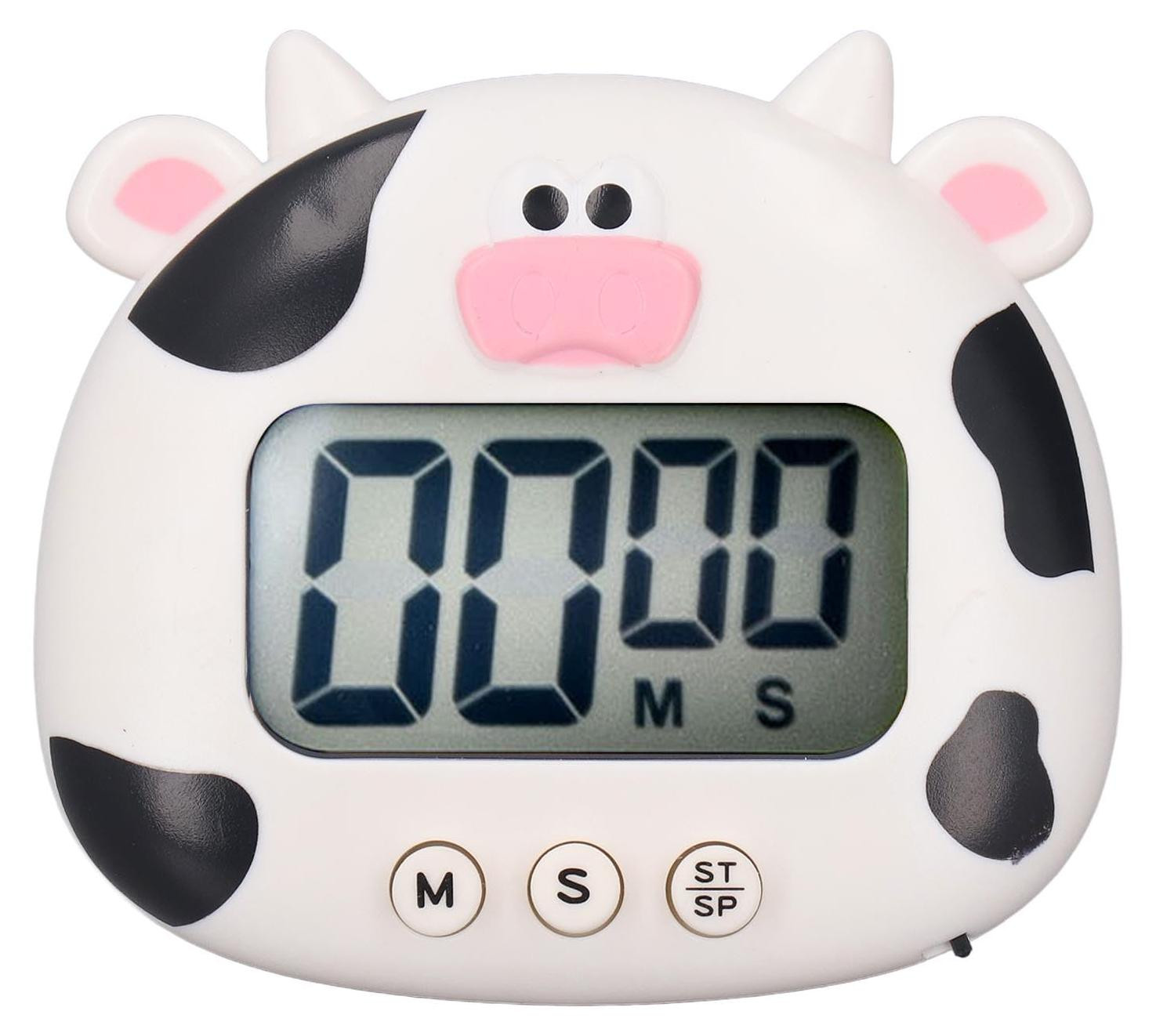 Dripio Digitale Keukenwekker Cartoonkoe Afteltimer ABS-kunststof