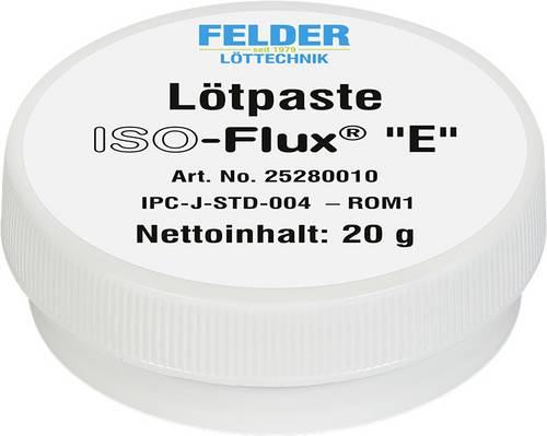 Felder ISO-Flux "E" Lötpaste Inhalt 20g