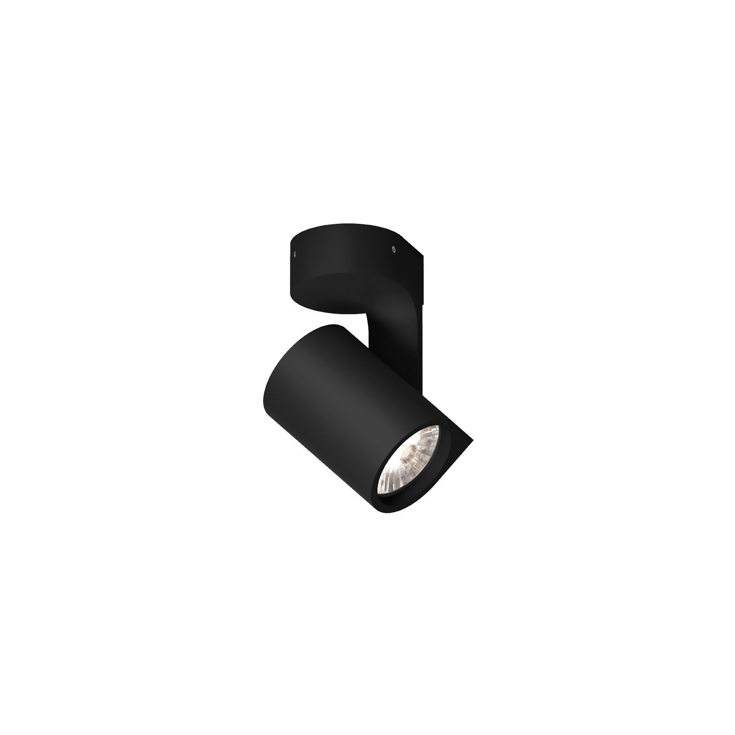 Wever & Ducré LED-Deckenstrahler SQUBE ON BASE CEILING SURF 1.0 - 1800-3000K B schwarz 1800-3000K 144268B9 5404037303953