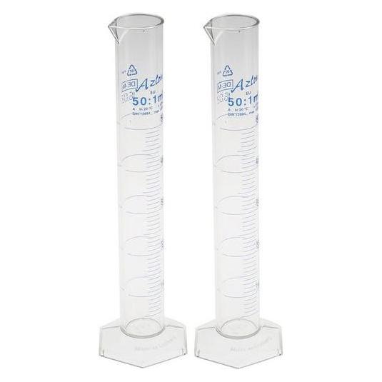 RS PRO TPX measuring cylinder Class A 50ml (8919999)