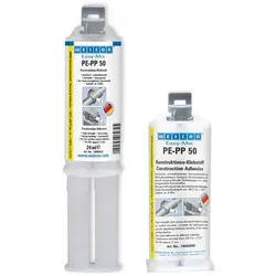 Easy-Mix PE-PP 50 | Kunstruktions-Klebstoff auf Methylacrylatbasis für spezielle Kunststoffe | 24 ml | transparent