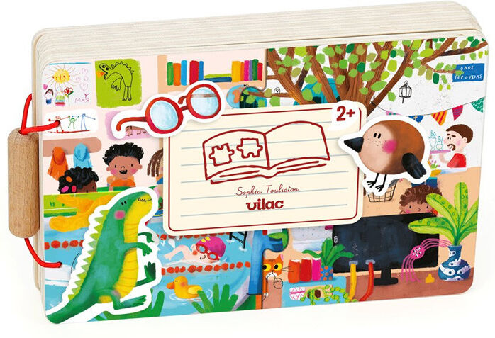 Livre-puzzle Les Activités Sophia Touliatou - Vilac
