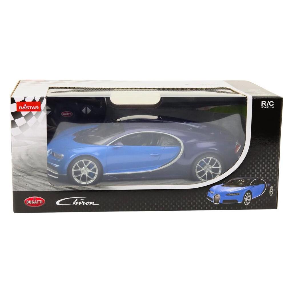 Rastar Bugatti Veyron Chiron RC 1:14 blau (47430109)
