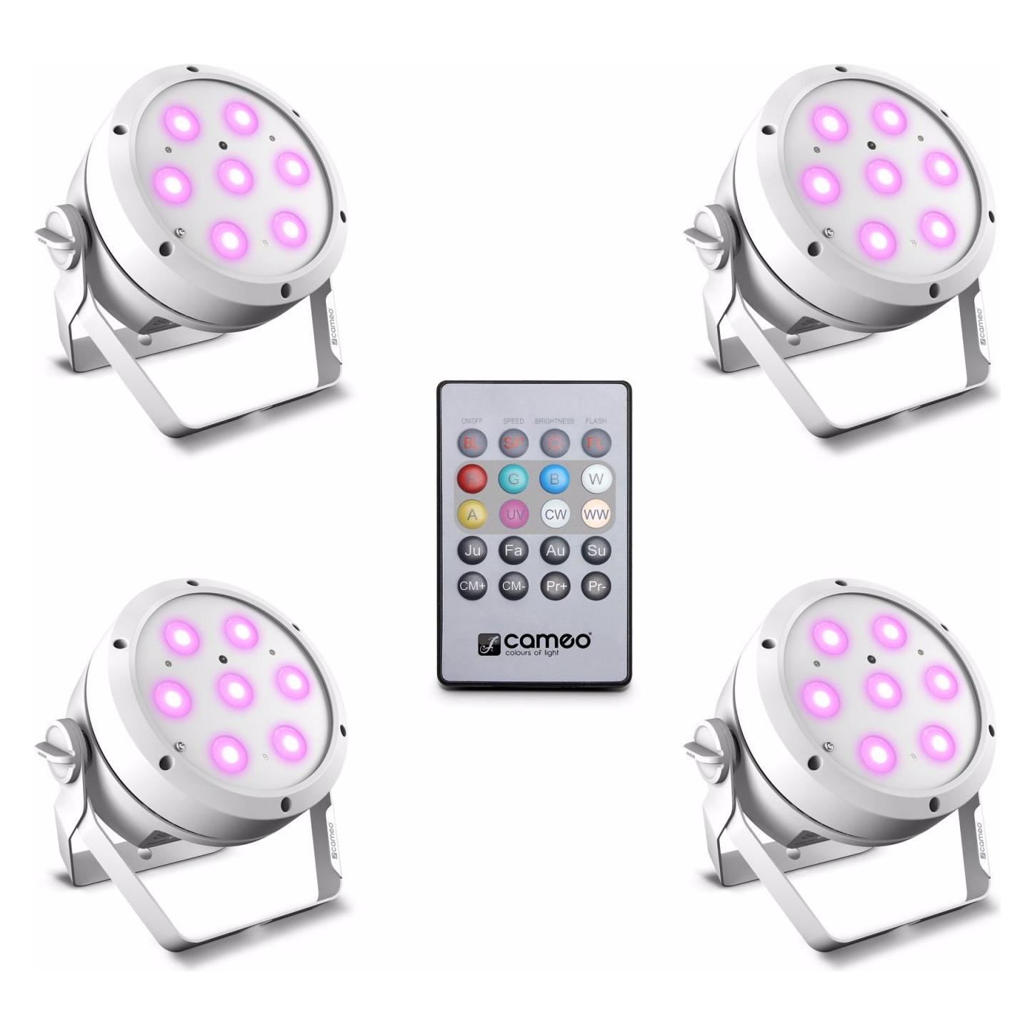 Cameo ROOT PAR 4 WH SET 1 Set bestehend (4 W, LED) (CLROOTPAR4WHSET1)