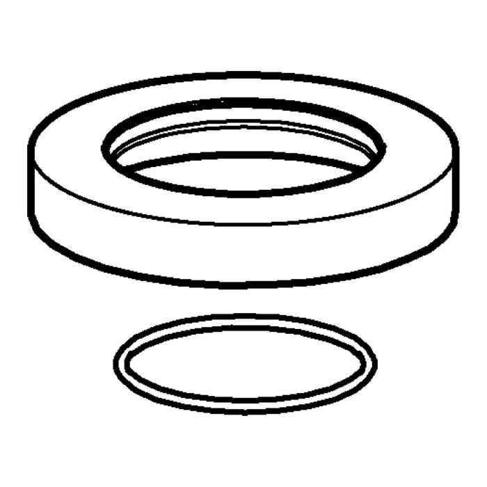 Hansa Rosette zu Compact komplett chrom 59913449