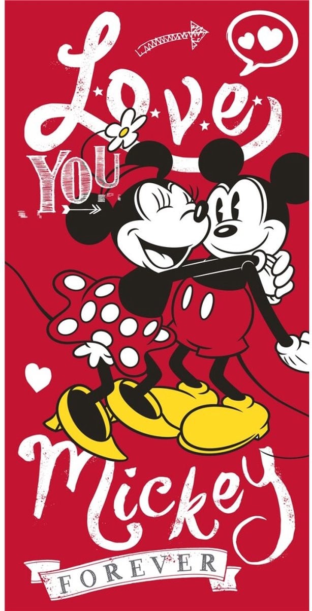 Mickey Mouse strandlaken van microfiber voor volwassenen