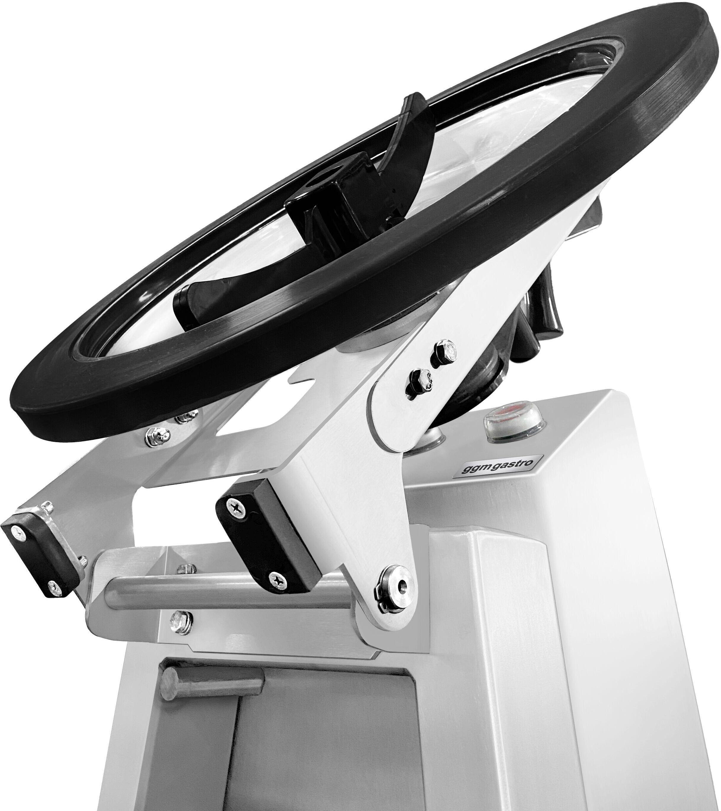 GGM Gastro Professionele hummus cutter - 3kW - 400V - 600-2800 t/min – voor hummus zilver