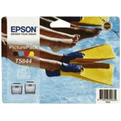 Epson PatroneT5844 Druckerpatrone – black-tri-color – Originalprodukt