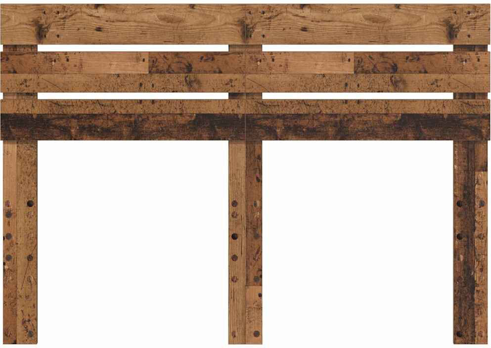 Lily Manor Slat Headboard Old Wood EU Double - 150 x 200 cm