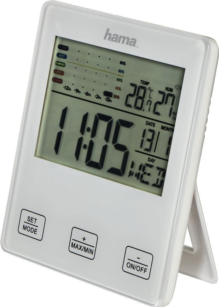 Hama TH-10 Digitale Thermometer, Wit, AAA Batterij, 96 mm